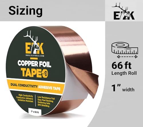 ELK copper foil tape used in stained glass crafting