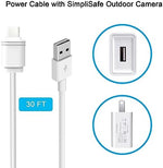 Shyueda security camera continuous power supply cable unboxed displaying premium durable construction materials