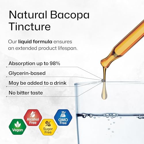 Bio Krauter 650 milligrams Brahmi extract drops with dropper mechanism