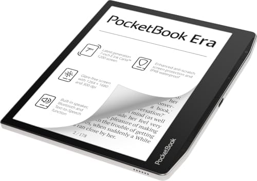PocketBook Era e-reader displaying text on E Ink screen
