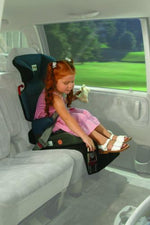 Compact Seatsaver front mesh pocket for baby accessory storage