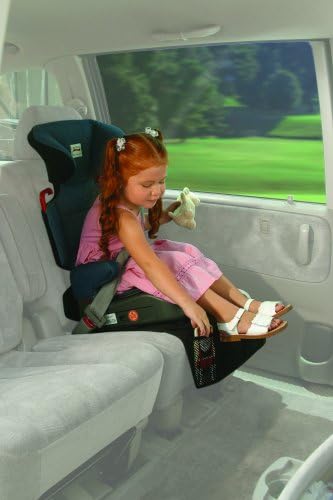 Compact Seatsaver front mesh pocket for baby accessory storage