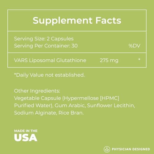 Professional product photography of PD VARS glutathione capsules