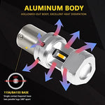 Premium CSP 1860 LED chips on aviation aluminum base layout