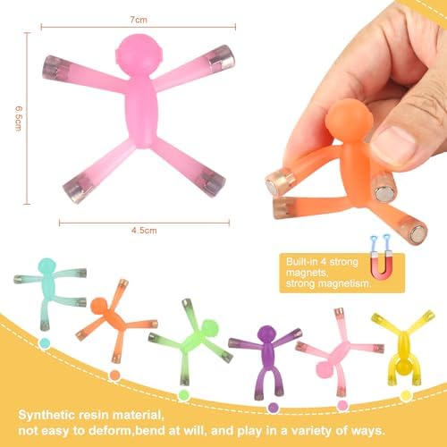 Educational STEM play with Laleay magnetic people figures