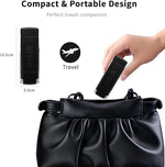 Side profile of Qumox portable LED light highlighting matte finish