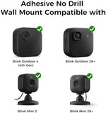 ZHANDEYUA drill free camera bracket sleek black design showing side slot