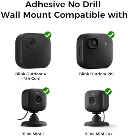 ZHANDEYUA drill free camera bracket sleek black design showing side slot