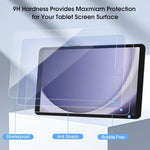Two pack tempered glass screen protectors for tablet