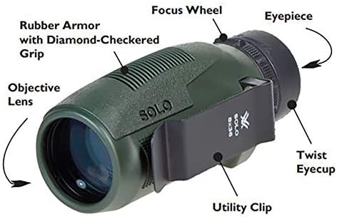 Vortex Solo monocular in the field for birdwatching