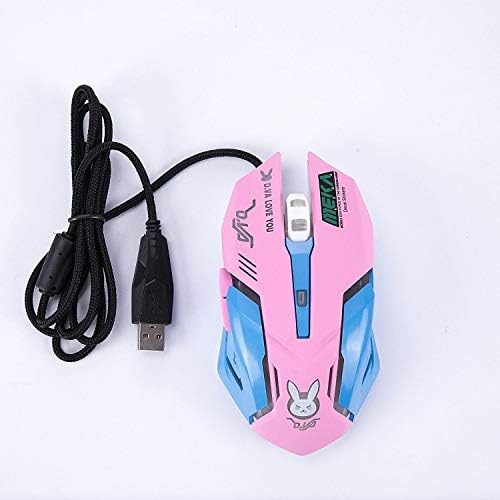 TOMLFF gaming mouse angled perspective showcasing the matte rubberized surface coating.