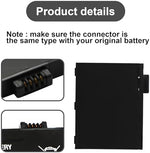 Premium cells layout inside a replacement battery pack for router