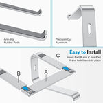 Hollow design ventilation base cooling a MacBook Pro screen
