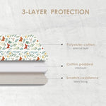 White floral patterned Kindle envelope case for Paperwhite