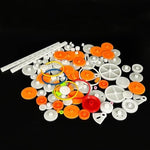 Plastic worm gears and spindle gears for model toys