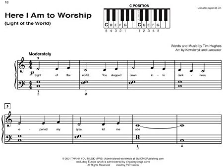 Alfred's Basic Piano Library Praise Hits, Bk 1A - Image 7