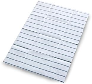 Baby Bright changing pad unfolded showing size and texture