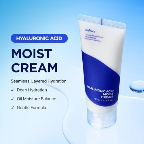 Isntree Korean face moisturizer for dry skin texture preview