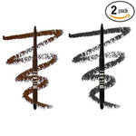 Milani Stay Put Eyeliner Bundle front packaging view showing After Dark and Semi Sweet pencils.
