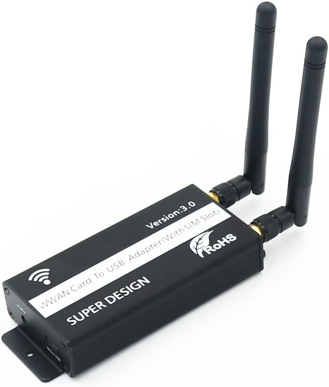 SuperPlus mini PCI-E to USB converter ready for installation