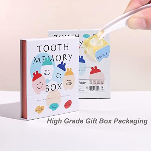Oncebaby tooth keepsake box set including tweezers