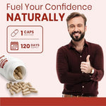 ForestVibe cardiovascular and prostate wellness support supplement bottle displaying pure carotenoid formulation.
