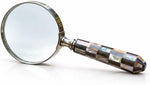 Decorative Magnifying Glass 5X Magnification Brass Handle with Antique Finish 2.75 Inch Lens Lightweight Handheld Magnifier for Reading, Elderly Vision & Inspection Stylish Vintage Decor & Gift - Image 11