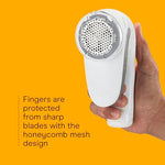 Detachable lint catcher feature on Conair fabric defuzzer
