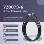 Top view of Usvehj 720073-6 high speed networking cable