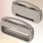 Lebakort sandstone silicone jacket displaying the integrated ergonomic carrying handle detail.