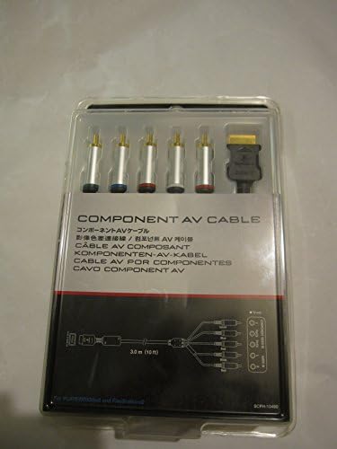 Sony PS3 high definition component audio video gaming accessory cable cord