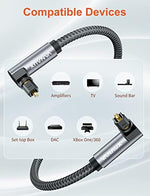 Vanaux optical cable connected to a soundbar
