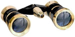 LaScala Optics Othello Opera Glasses front view in elegant platinum and silver finish
