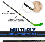 Franklin Sports Ambush 52 inch junior hockey stick for outdoor pavement games