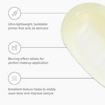 DRMTLGY primer filling in fine lines and blurring skin imperfections