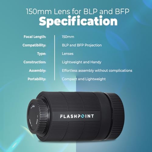 Authentic Flashpoint 150mm lens in protective packaging
