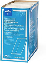 Thick cellulose core abdominal pad for heavy wound drainage care