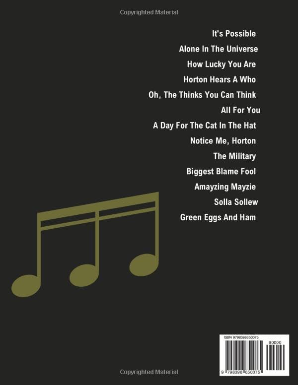Seussical The Musical Sheet Music: Piano/Vocal - Image 3