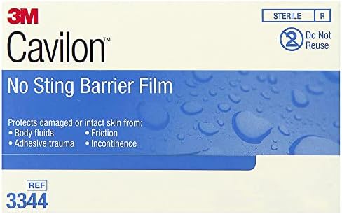 3M Cavilon 3344 individual sterile wipes for adhesive trauma protection