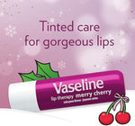 Close up of Vaseline lip balm stick texture