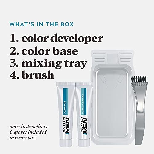 Just For Men applicator brush for precise gray beard coverage