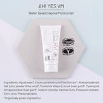Fast acting vaginal itch relief gel with bio-adhesive plant gums.