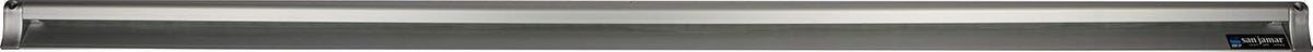 San Jamar 48-inch check rack full length product display