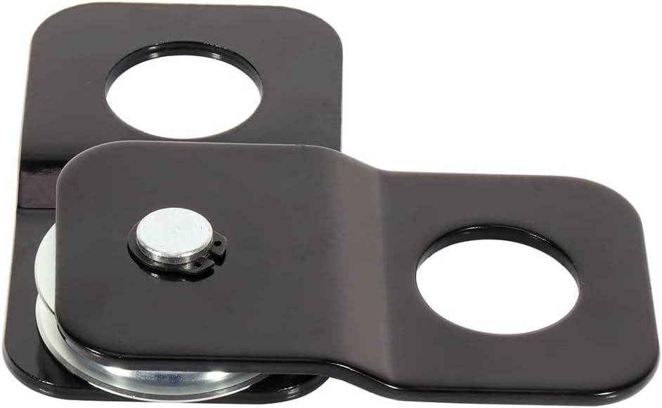 Automuto off-road towing pulley open swing plate