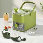 Kundita compact double layer ice cube tray front view