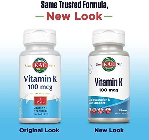 Kal 100 Mcg K1 Tablets, 100 Count - Image 3