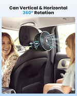 Welodorir rechargeable desk fan standing upright on a flat tabletop using its flexible tripod base.