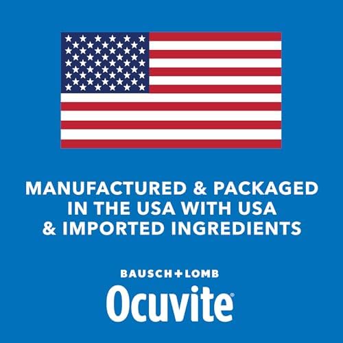 Authentic Ocuvite USA imported vision support supplement bottle