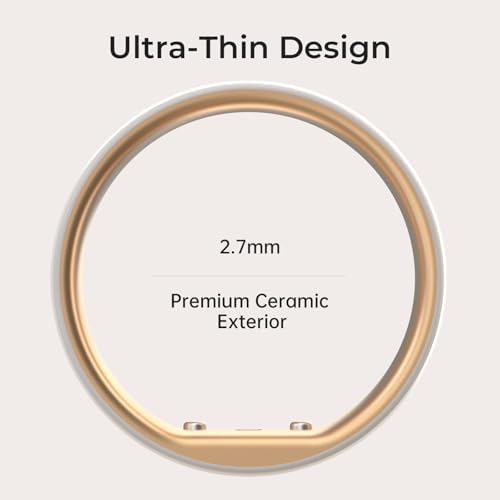 Top view of Femometer Smart Ring Gen2 Sizing Kit components