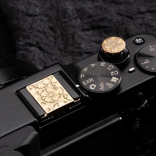 DBZZ laser engraved camera customization kit with floral pattern